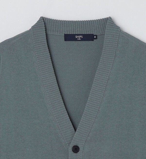 SHIPS Colors 「SHIPS Colors: 〈手洗い可能〉12G Vネック カーディガン」|カーディガン|