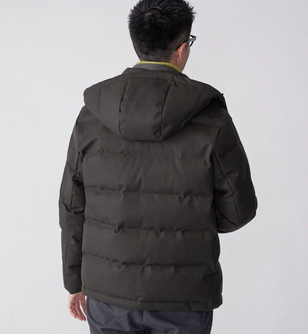 SHIPS「SHIPS: ウールファブリック ダウン ジャケット」|ダウン|
