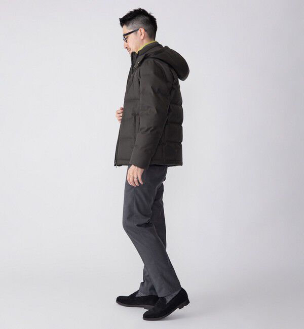 SHIPS「SHIPS: ウールファブリック ダウン ジャケット」|ダウン|