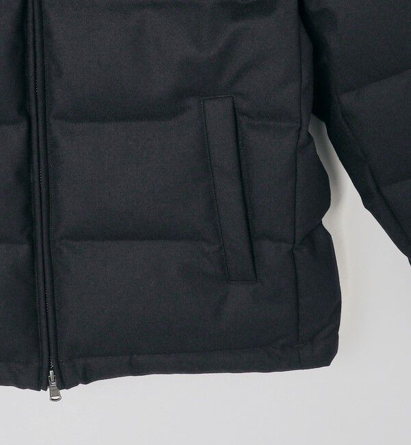 SHIPS「SHIPS: ウールファブリック ダウン ジャケット」|ダウン|