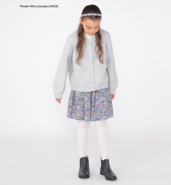 SHIPS KIDS「SHIPS KIDS:100～140cm / ＜手洗い可能＞ 5G 畔ニット カーディガン」|カーディガン|