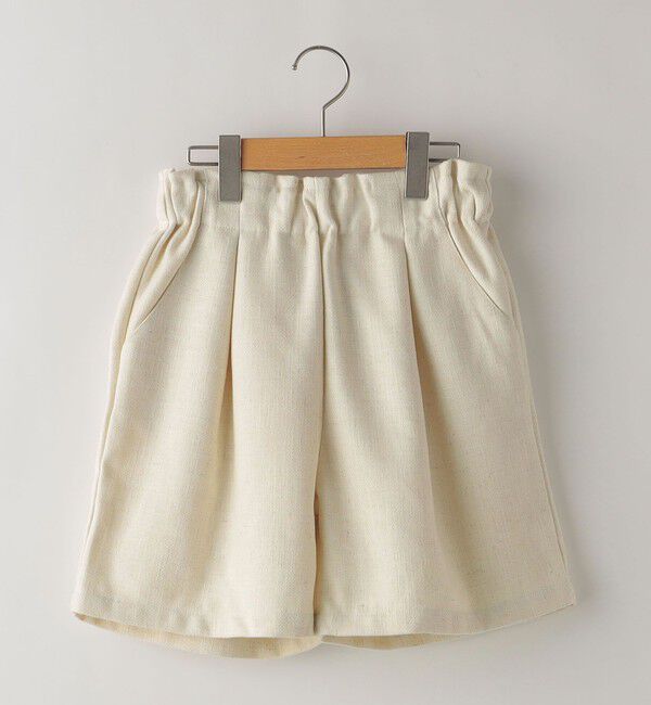 SHIPS KIDS「SHIPS KIDS:140～150cm / ツイード タック ショート パンツ」|その他|