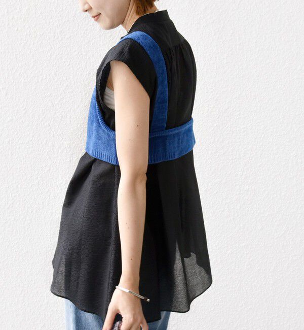 SHIPS for women「〈手洗い可能〉モールヤーン ニット ビスチェ」|ニット・セーター|