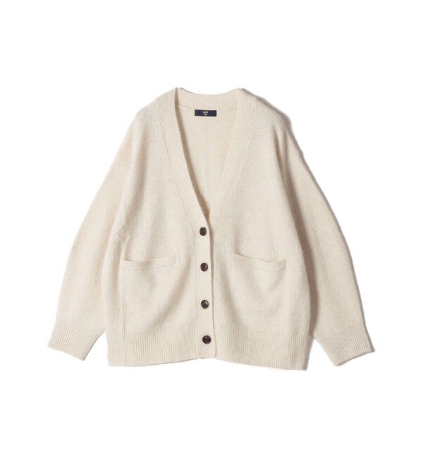 SHIPS Colors 「SHIPS Colors:フォックス アンゴラ ミックス Vネック カーディガン」|カーディガン|