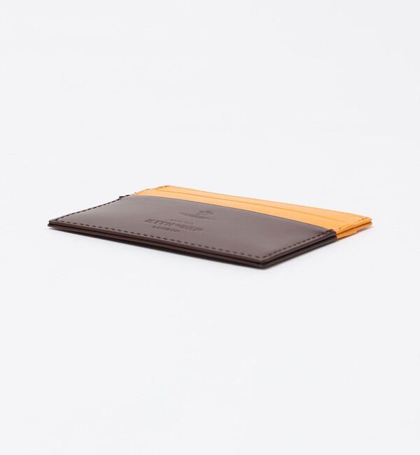 SHIPS「ETTINGER: ブライドルレザー フラット カード ケース」|名刺入れ・カードケース|