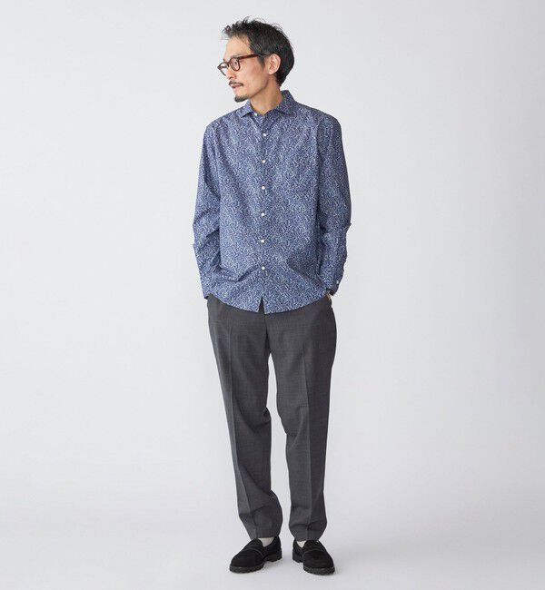 SHIPS「SHIPS: セミワイド フラワー プリント シャツ」|シャツ・ブラウス|