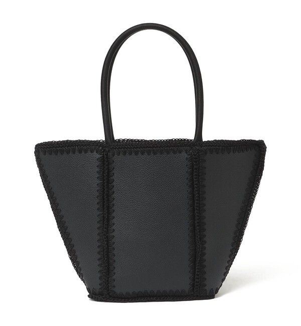 SHIPS any「SHIPS any: ステッチ エンブロイダリー ポケット トートバッグ」|トートバッグ|