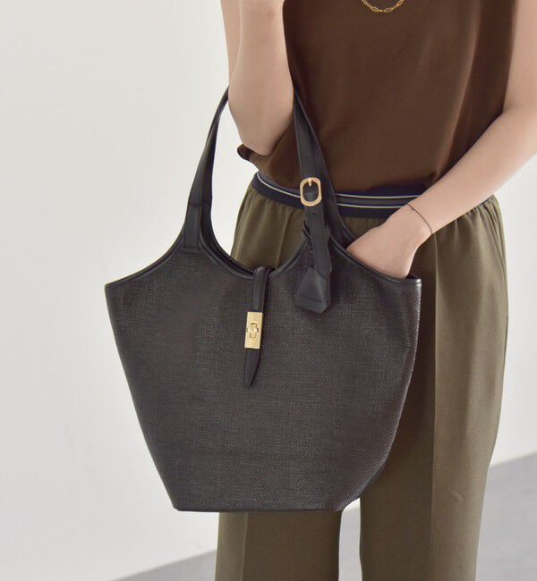 quaranciel「quaranciel: A4 メタル カゴ トートバッグ」|トートバッグ|