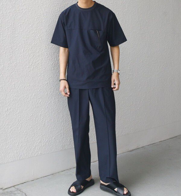 SHIPS any「SHIPS any: 360&deg; THE CIRCLE STRETCH ポケット Tシャツ(セットアップ対応)◇」|Tシャツ・カットソー|