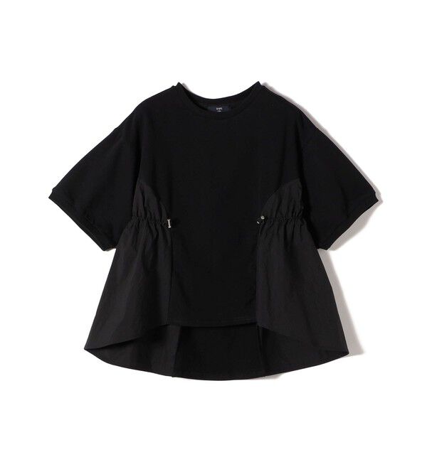 SHIPS Colors 「SHIPS Colors:〈洗濯機可能〉ミニ裏毛 ドッキング トップス◇」|Tシャツ・カットソー|