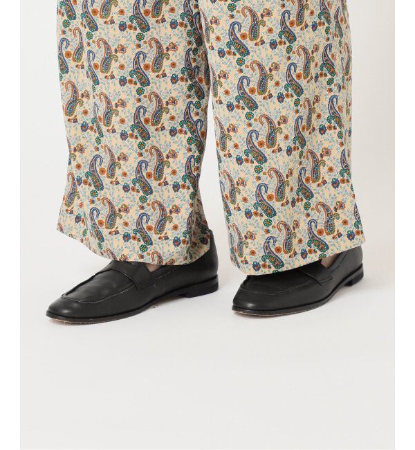 OUTDOOR PRODUCTS Usual Things「ペイズリープリントイージーパンツ セットアップ対応可」|スラックス|