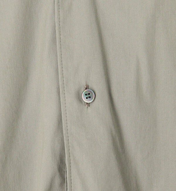 GALERIE VIE「コットンストレッチブロード フードシャツ」|シャツ・ブラウス|