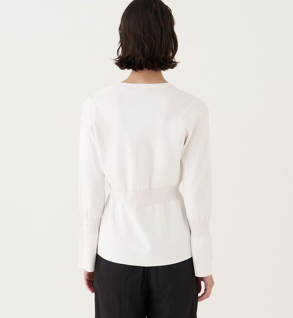 DES PRES「マットレーヨンストレッチ Vネックカーディガン」|カーディガン|