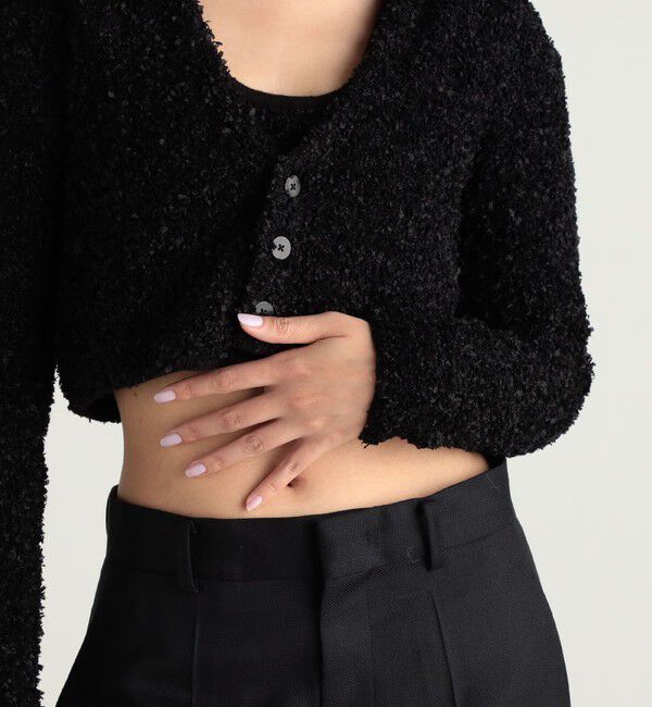 Edition「ニットツイードカーディガン」|カーディガン|