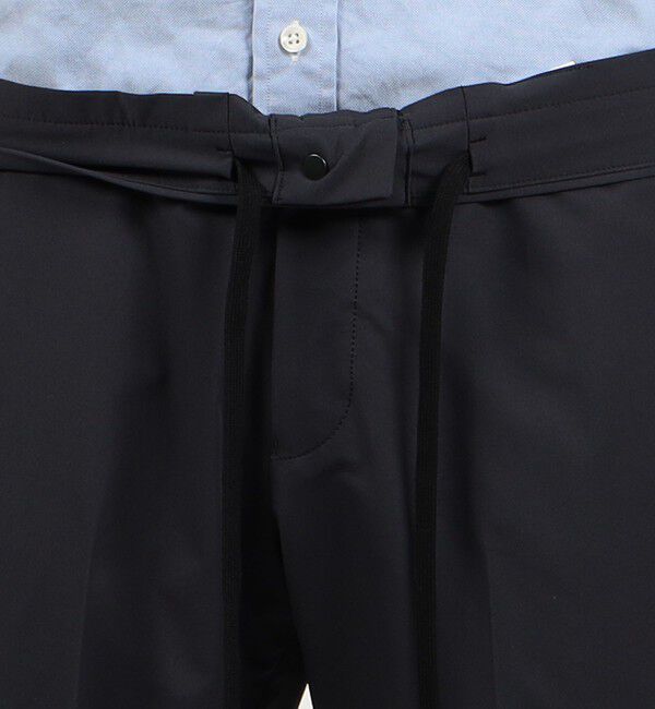 TOMORROWLAND MENS「2WAYストレッチ ダブルクロス ノープリーツイージースラックス」|スラックス|