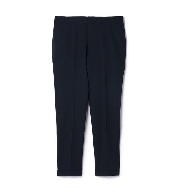 TOMORROWLAND MENS「2WAYストレッチ ダブルクロス ノープリーツイージースラックス」|スラックス|69 ネイビー