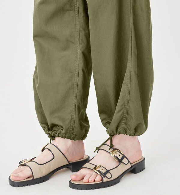 MACPHEE「コットンレーヨンモールスキン カーゴパンツ」|カーゴ|