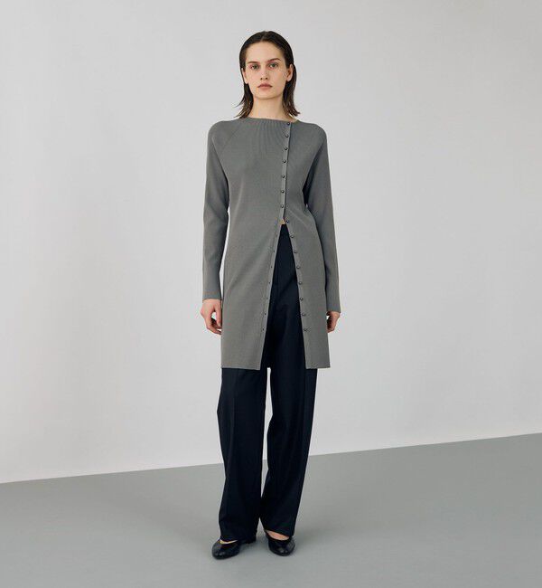 DES PRES「コンフォートレーヨンストレッチ ロングカーディガン」|カーディガン|