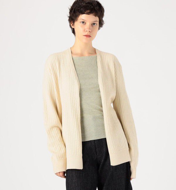 TOMORROWLAND GOODS「Lauren Manoogian LINE QUILT カーディガン」|カーディガン|