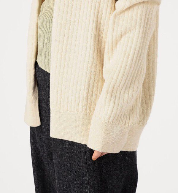 TOMORROWLAND GOODS「Lauren Manoogian LINE QUILT カーディガン」|カーディガン|