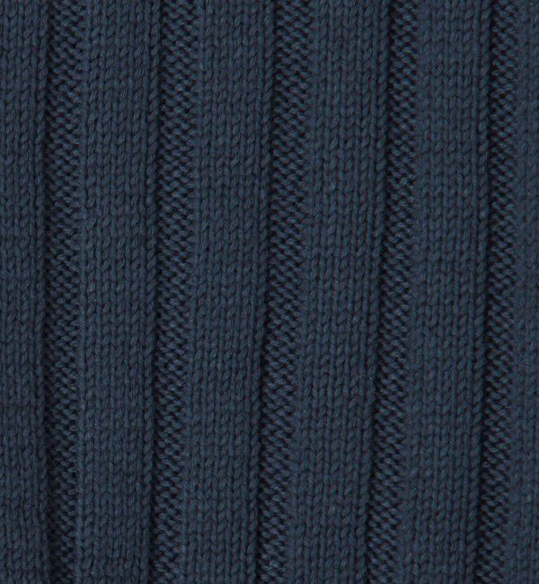 GALERIE VIE「ワイドリブ ジップアップカーディガン」|カーディガン|