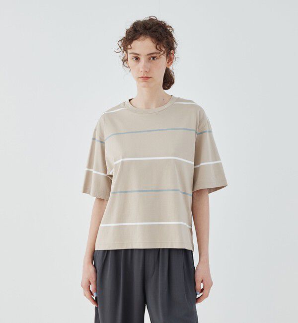 GALERIE VIE「コンパクトジャージー クルーネックプルオーバー」|Tシャツ・カットソー|