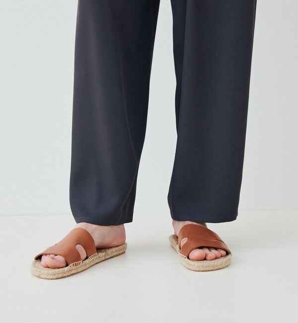 GALERIE VIE「シルキートリコチン セミワイドパンツ」|その他|