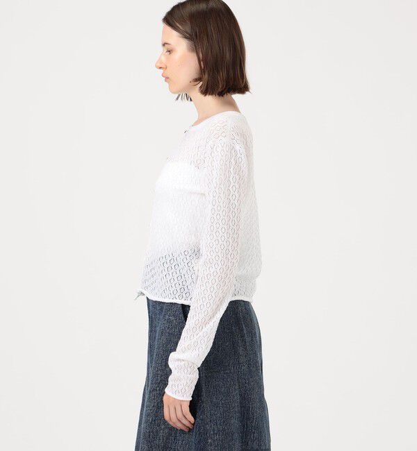 TOMORROWLAND GOODS「Lauren Manoogian POINTELLE カーディガン」|カーディガン|