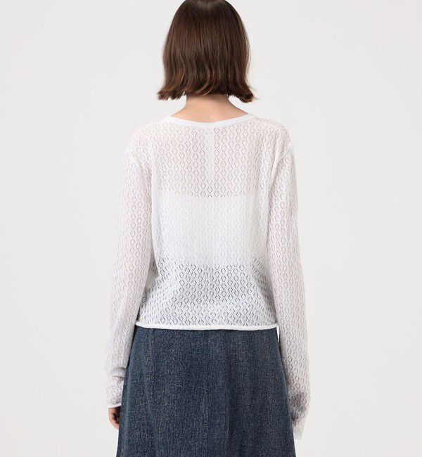 TOMORROWLAND GOODS「Lauren Manoogian POINTELLE カーディガン」|カーディガン|