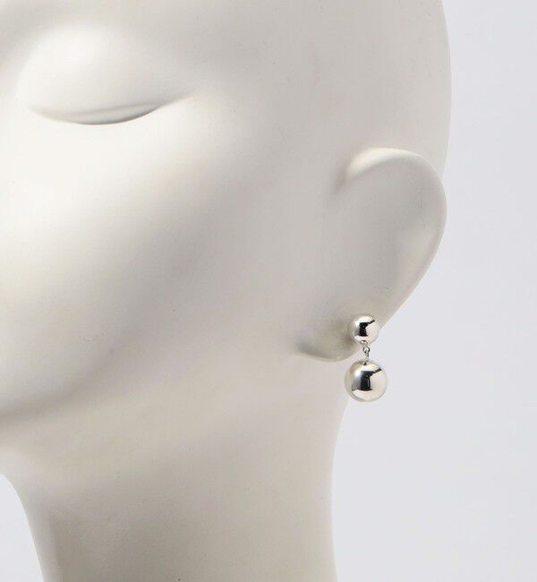 TOMORROWLAND GOODS「LIE STUDIO THE CAROLINE シルバーピアス」|ピアス|