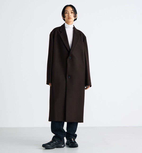 UNITED TOKYO Super120'sロングメルトンチェスターコート UNITED TOKYO（ユナイテッドトウキョウ）の「Super120'sロングメルトン