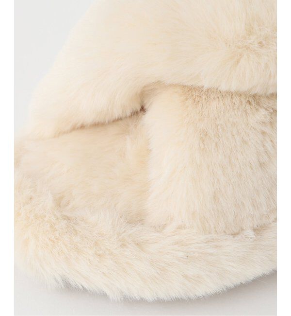 journal standard Furniture「SLIPPER FUR　フェイクファー スリッパ　ルームシューズ」|ルームシューズ|