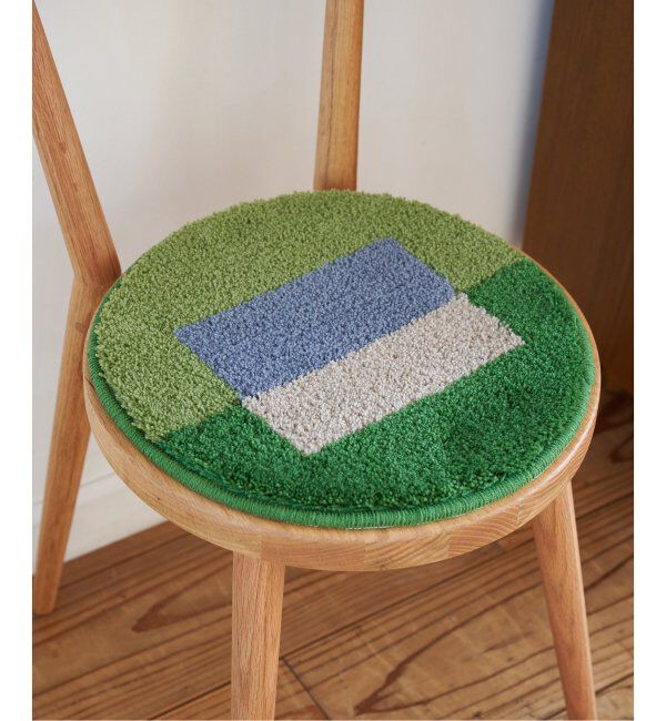 journal standard Furniture「COLOR PATCH CHAIR PAD　チェアパッド」|その他|グリーン