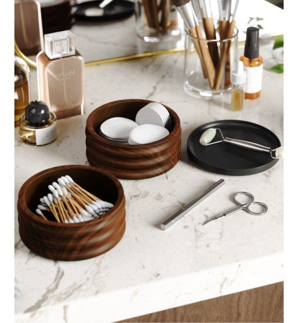 journal standard Furniture「《WEB限定》【umbra/アンブラ】TESORA WOOD BOX　ウッドボックス」|その他|ブラック