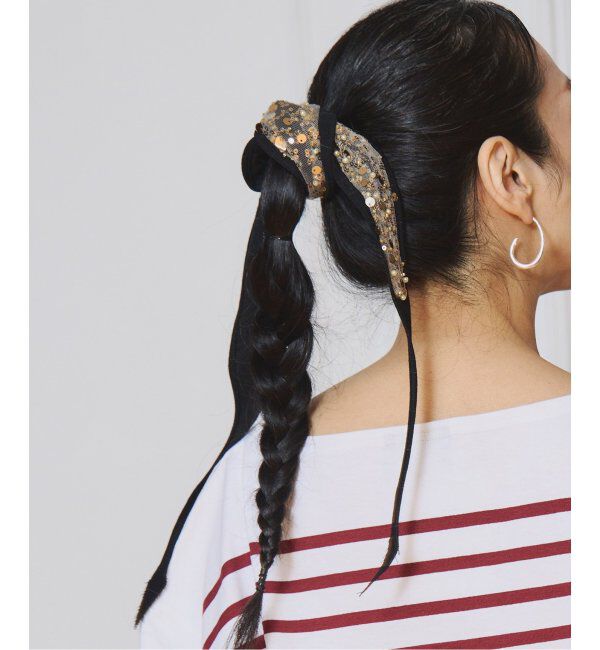 IENA LA BOUCLE「Y.A.Acc/ワイエーアク スパンコールタイ」|その他|ゴールド