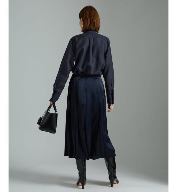 VERMEIL par iena「Woolボイルボータイブラウス」|シャツ・ブラウス|