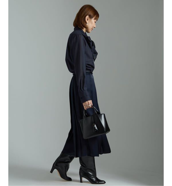 VERMEIL par iena「Woolボイルボータイブラウス」|シャツ・ブラウス|