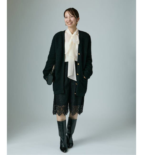 VERMEIL par iena「Woolボイルボータイブラウス」|シャツ・ブラウス|