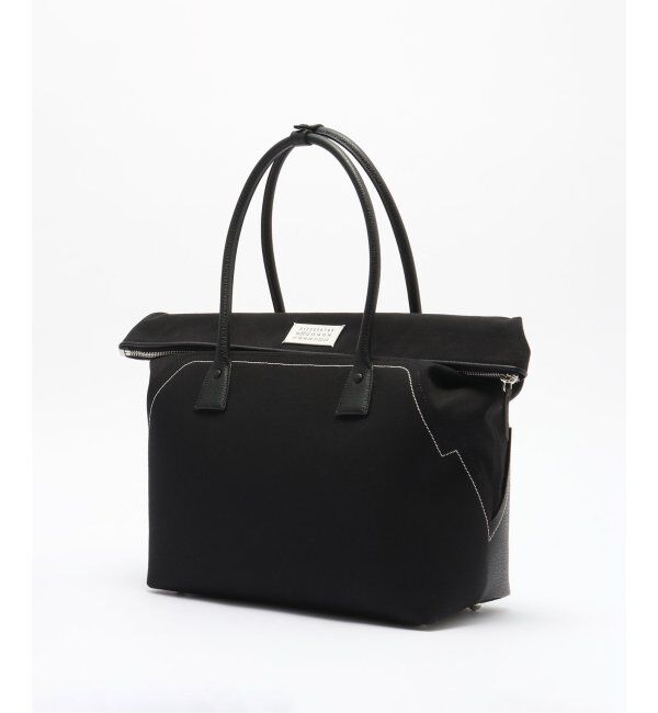 EDIFICE「MAISON MARGIELA (メゾン マルジェラ) 5AC SHOPPING LARGE SB1WC0013/P4383」|ハンドバッグ|ブラック