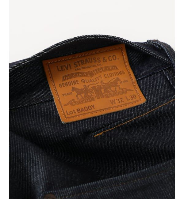 EDIFICE「《予約》LEVI&rsquo;S(R)/リーバイス(R) 別注 TWISTED BELTED デニムパンツ (L30)」|デニム|