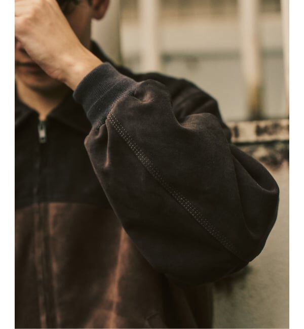 417 EDIFICE「ラムスエード サンタフェジャケット」|ライダースジャケット|