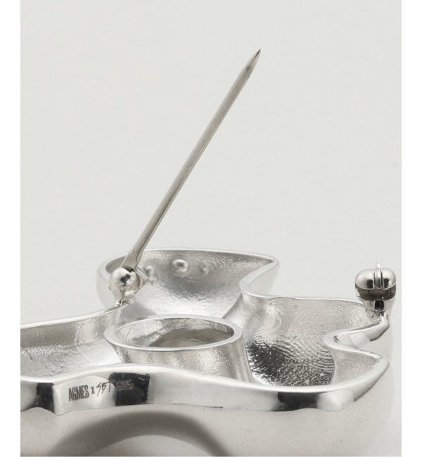 journal standard L'essage「【AGMES/アグメス】SIMONE BROOCH STERLING SILVER：ブローチ」|その他|