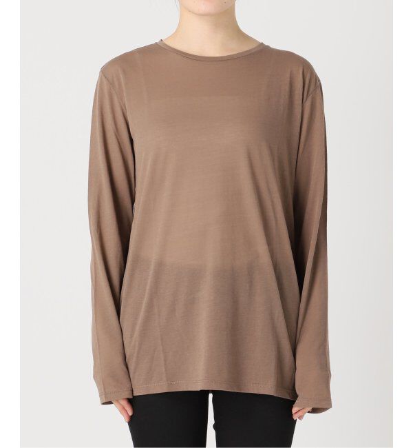 JOURNAL STANDARD「《追加3》クルーネックシアーロングTシャツ」|Tシャツ・カットソー|