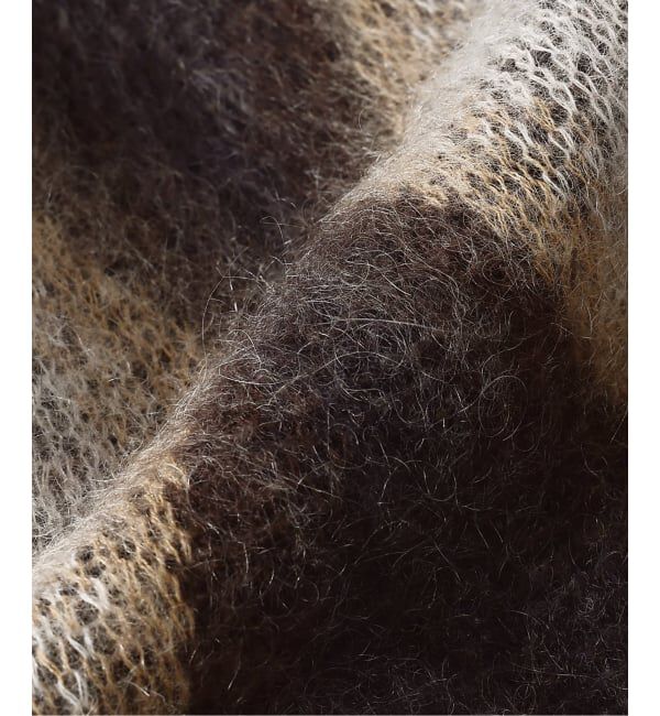 J.S.Homestead「Stead / モヘア ミックス スクエア カーディガン」|カーディガン|