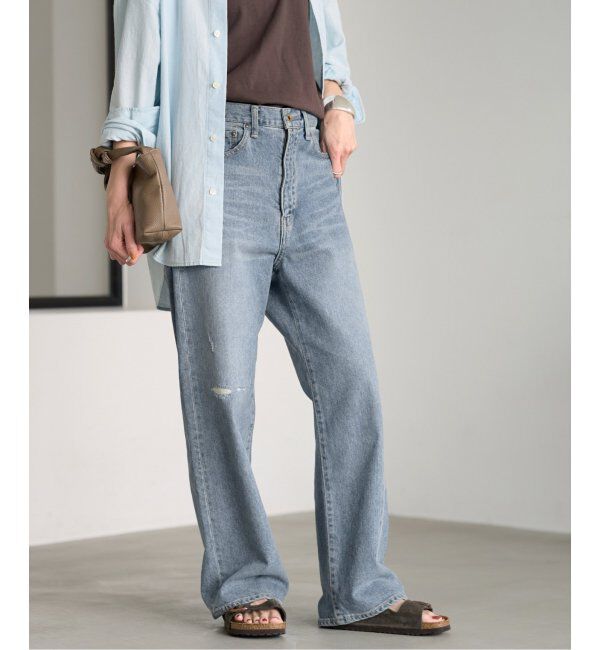 FRAMeWORK「≪追加・ベストセラー≫デニムストレートパンツ」|デニム|