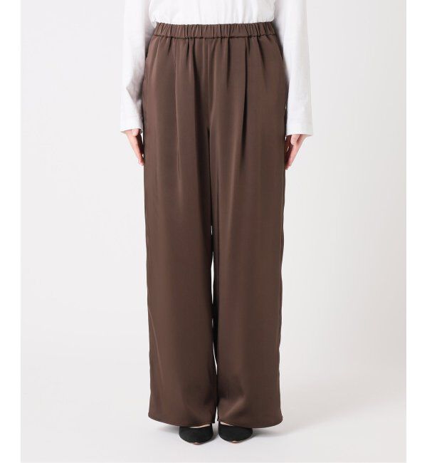 FRAMeWORK「サテンストレッチイージーパンツ」|その他|