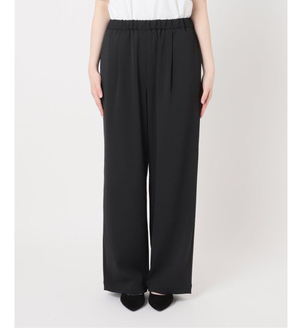 FRAMeWORK「≪手洗い可能≫ポリエステルツイルリラックスパンツ」|その他|