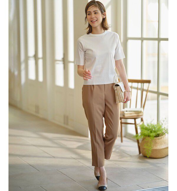 組曲「【WEB限定】セーターマシーン 半袖ニットTシャツ」|Tシャツ・カットソー|