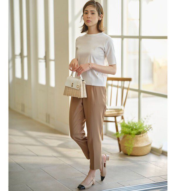 組曲「【WEB限定】セーターマシーン 半袖ニットTシャツ」|Tシャツ・カットソー|