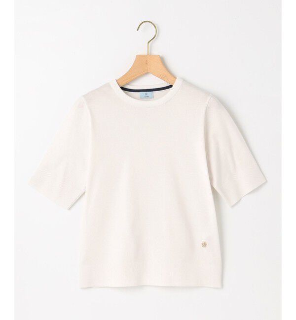 組曲「【WEB限定】セーターマシーン 半袖ニットTシャツ」|Tシャツ・カットソー|